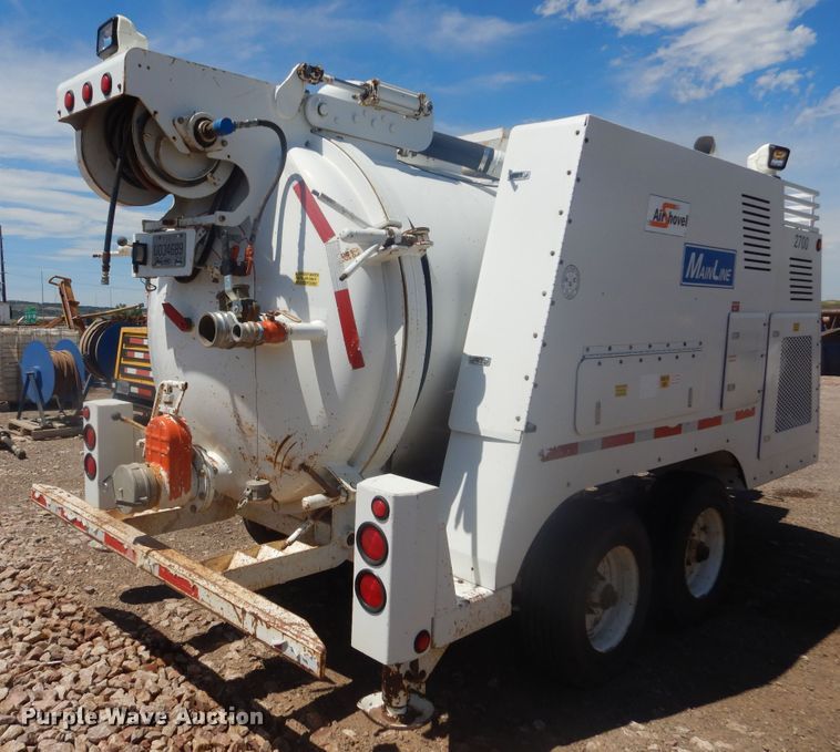 image for item JC9786 2000 Huber Air Shovel AT07-D-L-D073-H-LC44-HT  vacuum excavator