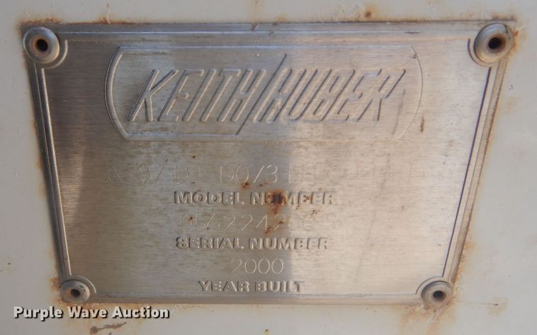 image for item JC9786 2000 Huber Air Shovel AT07-D-L-D073-H-LC44-HT  vacuum excavator