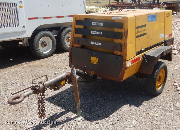 image for item JC9788 1987 Atlas Copco XAS60  air compressor