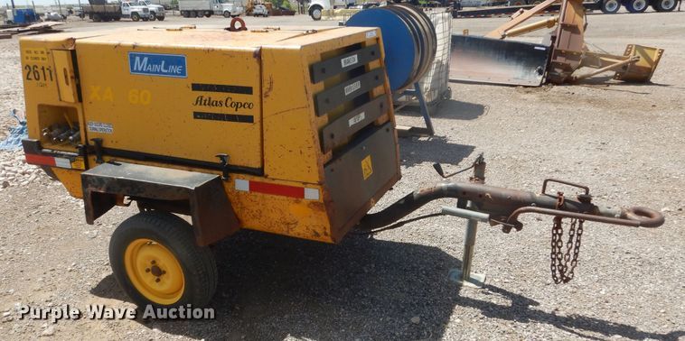 image for item JC9788 1987 Atlas Copco XAS60  air compressor