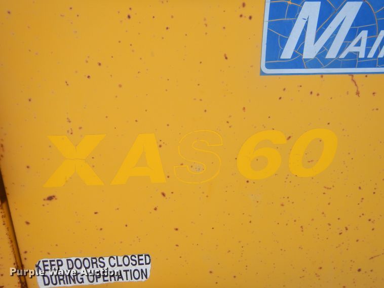 image for item JC9788 1987 Atlas Copco XAS60  air compressor