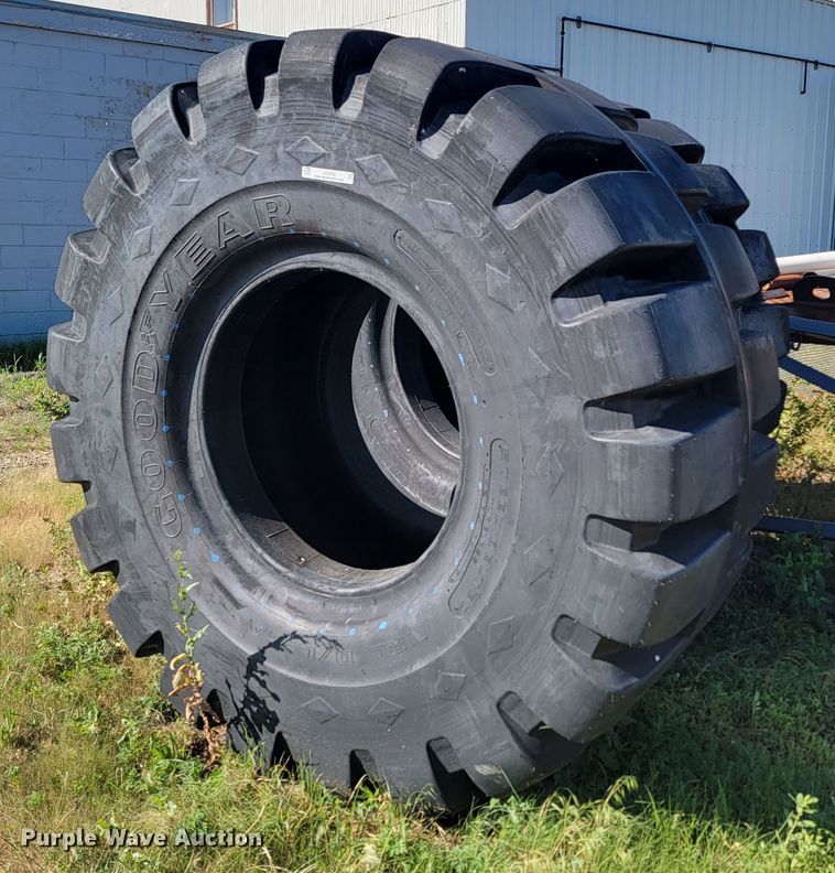 image for item JC9792 (2) Goodyear 35/65-33 tires