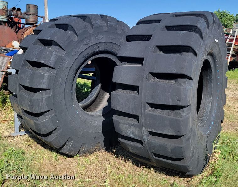 image for item JC9792 (2) Goodyear 35/65-33 tires