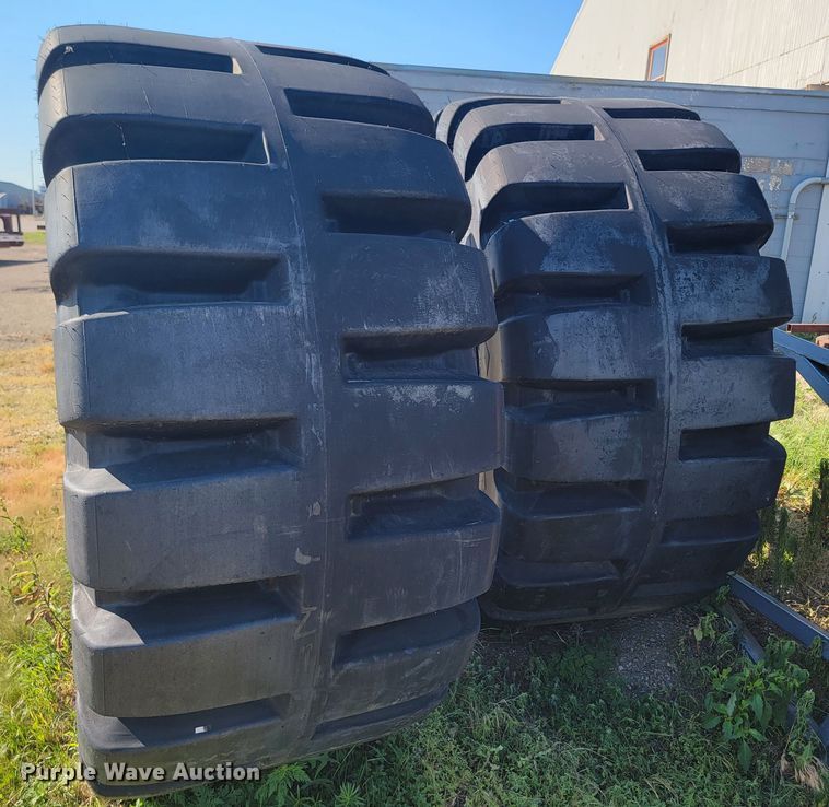 image for item JC9792 (2) Goodyear 35/65-33 tires