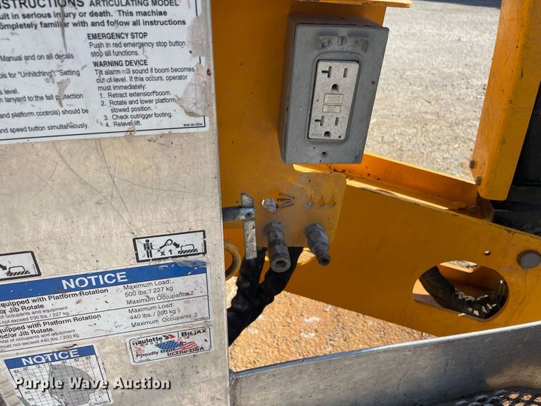 image for item JC9902 2014 Bil-Jax 5533A  boom lift