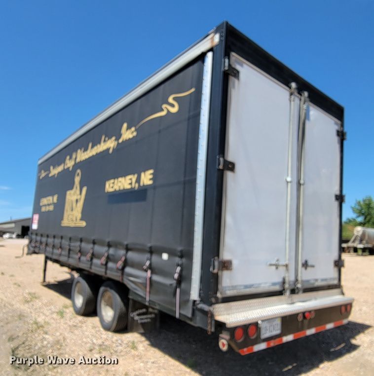 image for item JG9815 2010 Custom Built Gooseneck Trailers  enclosed cargo trailer