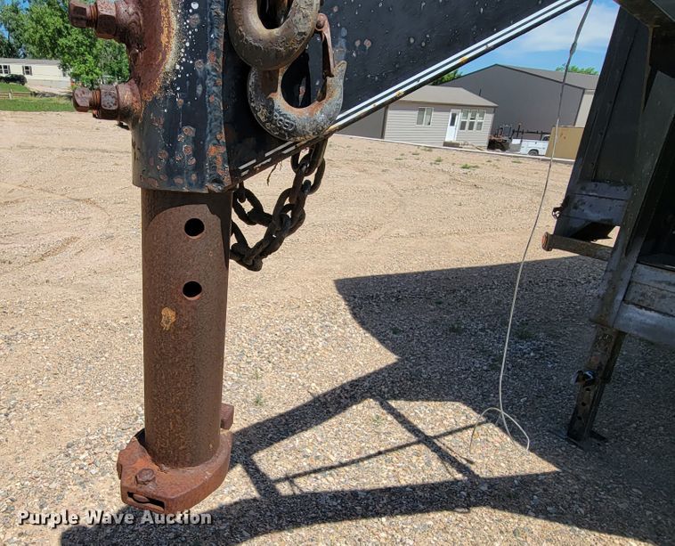 image for item JG9815 2010 Custom Built Gooseneck Trailers  enclosed cargo trailer