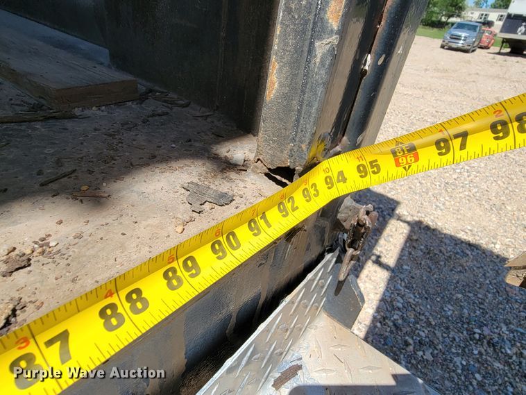 image for item JG9815 2010 Custom Built Gooseneck Trailers  enclosed cargo trailer