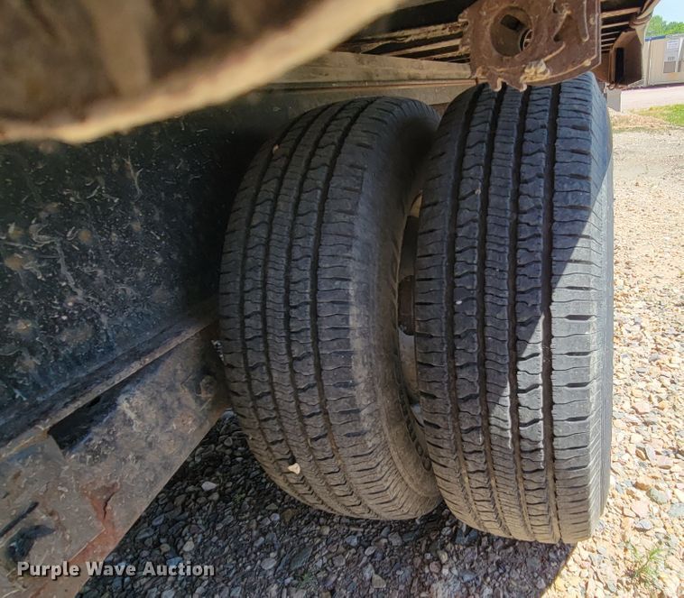 image for item JG9815 2010 Custom Built Gooseneck Trailers  enclosed cargo trailer