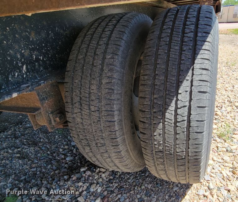 image for item JG9815 2010 Custom Built Gooseneck Trailers  enclosed cargo trailer