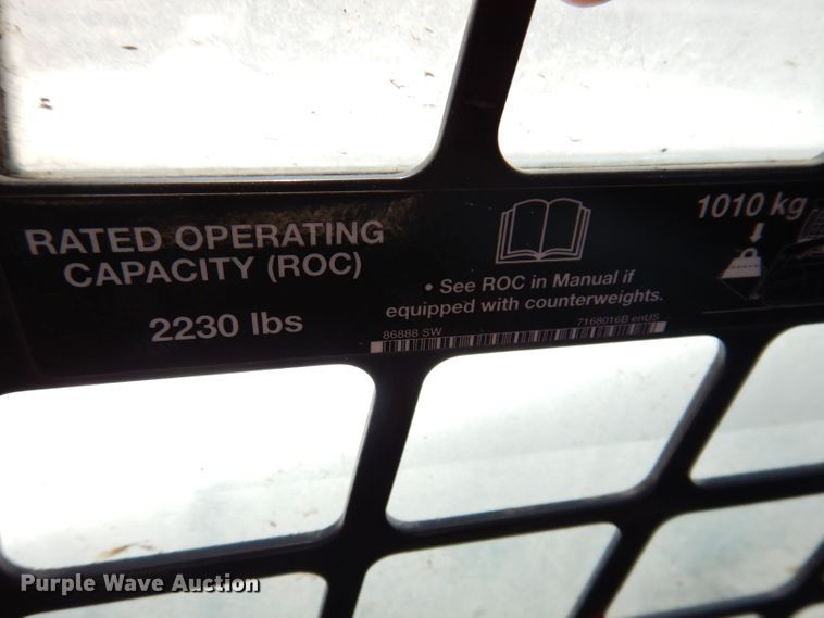 image for item JH9718 2015 Bobcat T630  tracked skid steer loader