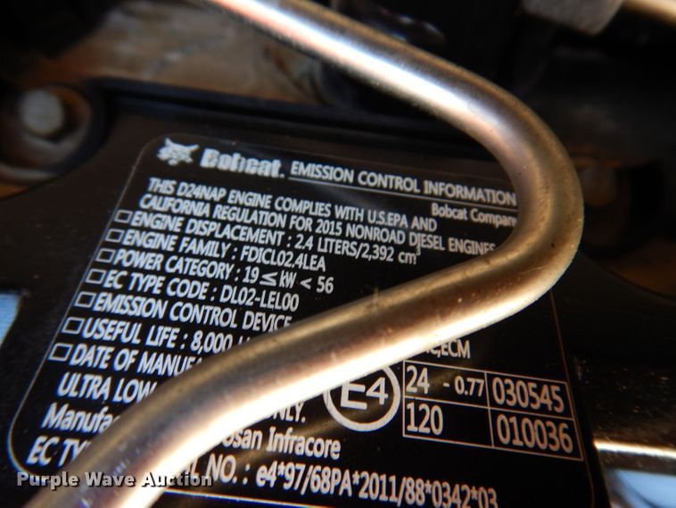 image for item JH9718 2015 Bobcat T630  tracked skid steer loader