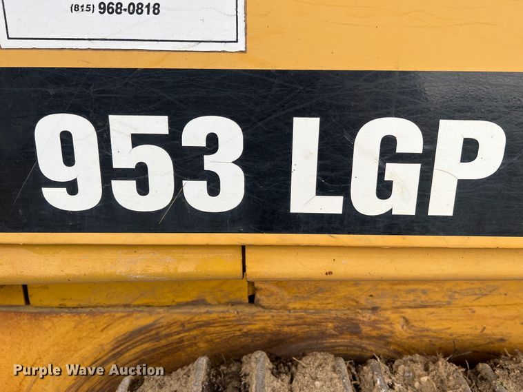 image for item JM9207 1981 Caterpillar 953 LGP  track loader