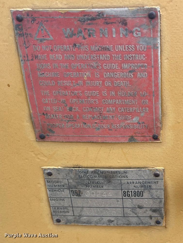 image for item JM9207 1981 Caterpillar 953 LGP  track loader