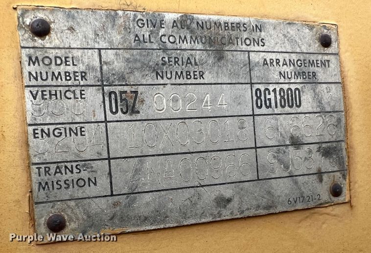 image for item JM9207 1981 Caterpillar 953 LGP  track loader