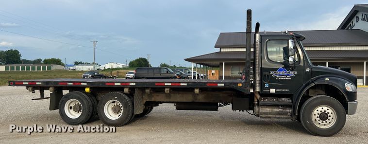 image for item JM9209 2008 Freightliner Business Class M2  dump flatbed truck