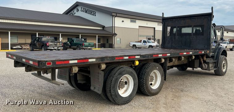 image for item JM9209 2008 Freightliner Business Class M2  dump flatbed truck