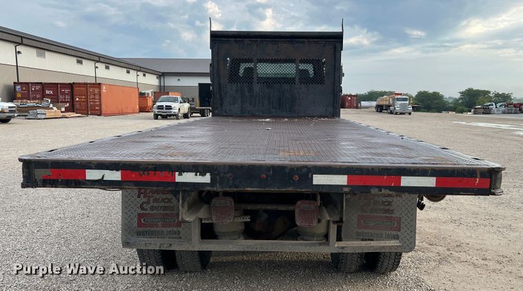 image for item JM9209 2008 Freightliner Business Class M2  dump flatbed truck