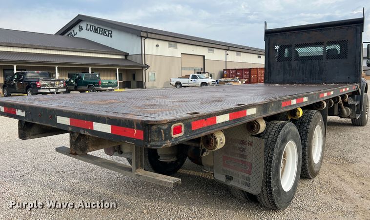 image for item JM9209 2008 Freightliner Business Class M2  dump flatbed truck