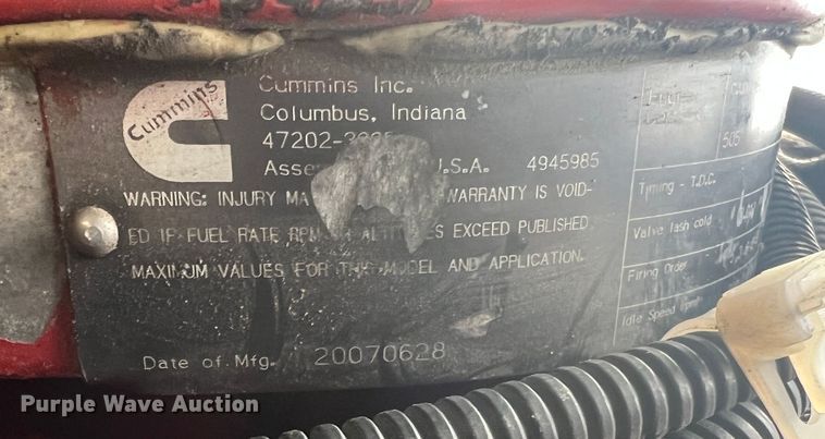 image for item JM9209 2008 Freightliner Business Class M2  dump flatbed truck