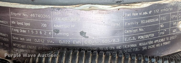 image for item JR9438 2008 Peterbilt 340  oil distributor truck