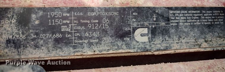 image for item JR9462 2021 Peterbilt 567  dump truck