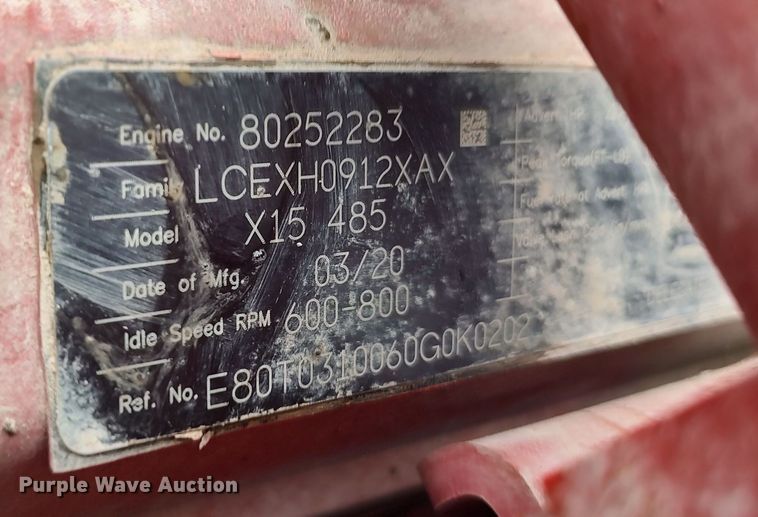 image for item JR9462 2021 Peterbilt 567  dump truck