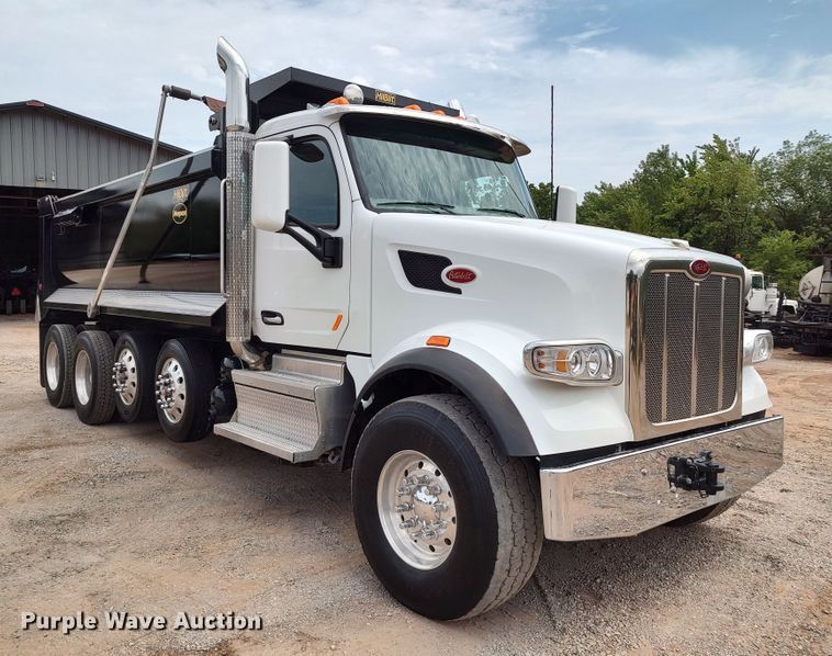 image for item JR9463 2021 Peterbilt 567  dump truck