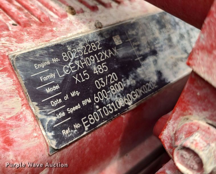 image for item JR9463 2021 Peterbilt 567  dump truck