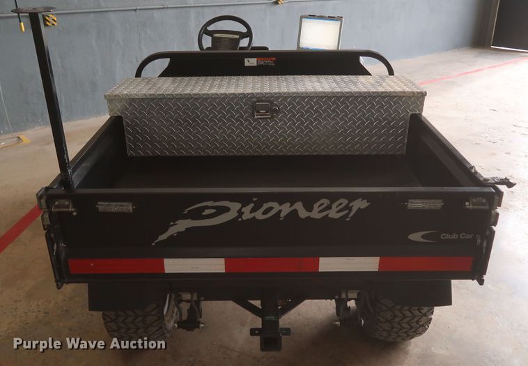image for item JR9465 2001 Club Car Pioneer 1200  utility vehicle with SSI CS8700 inertial profiler profilograph