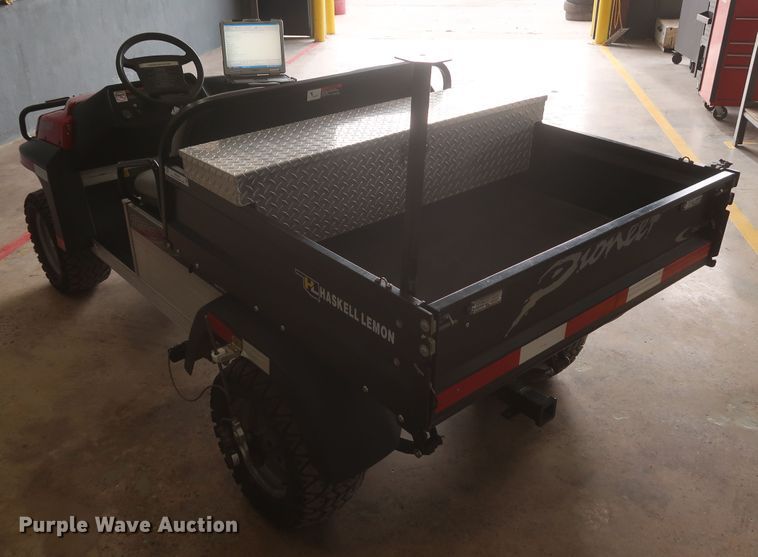 image for item JR9465 2001 Club Car Pioneer 1200  utility vehicle with SSI CS8700 inertial profiler profilograph