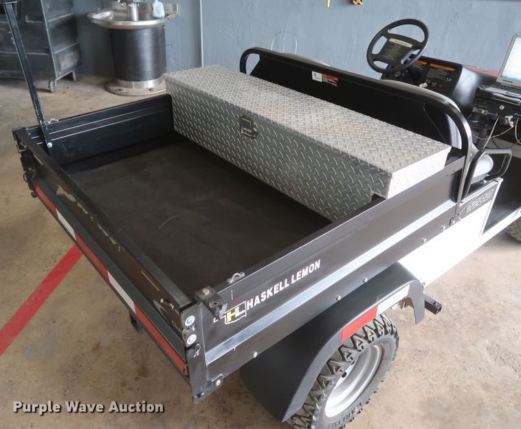 image for item JR9465 2001 Club Car Pioneer 1200  utility vehicle with SSI CS8700 inertial profiler profilograph