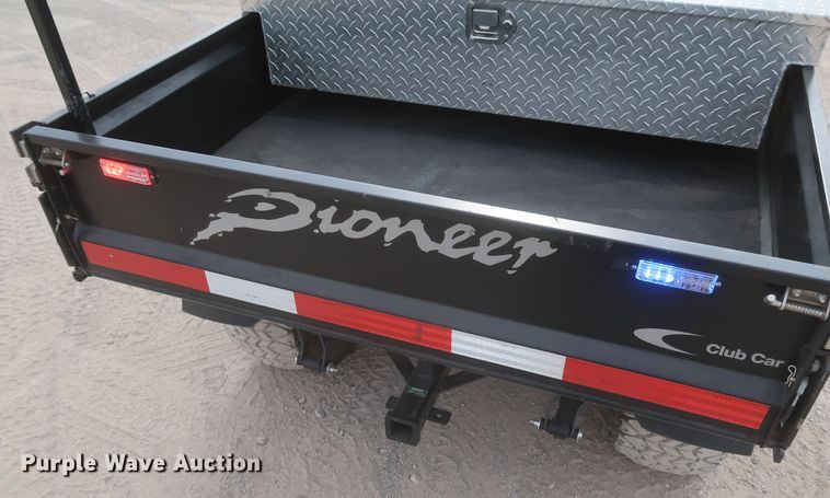 image for item JR9465 2001 Club Car Pioneer 1200  utility vehicle with SSI CS8700 inertial profiler profilograph