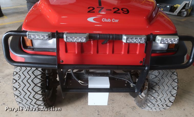 image for item JR9465 2001 Club Car Pioneer 1200  utility vehicle with SSI CS8700 inertial profiler profilograph