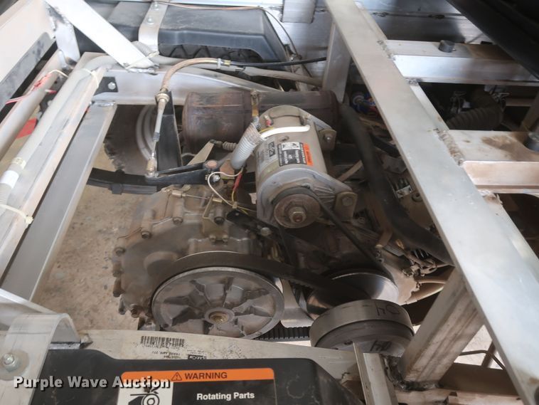 image for item JR9465 2001 Club Car Pioneer 1200  utility vehicle with SSI CS8700 inertial profiler profilograph