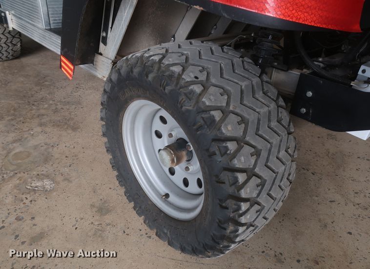 image for item JR9465 2001 Club Car Pioneer 1200  utility vehicle with SSI CS8700 inertial profiler profilograph