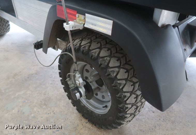 image for item JR9465 2001 Club Car Pioneer 1200  utility vehicle with SSI CS8700 inertial profiler profilograph