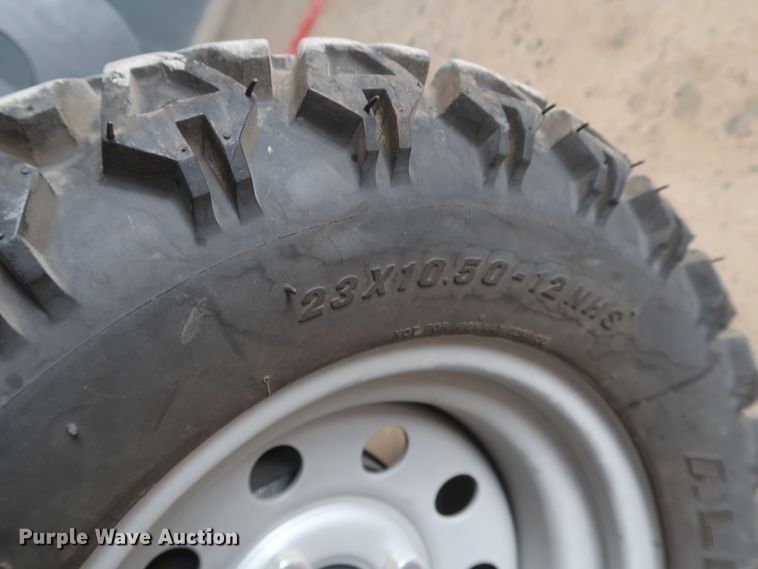 image for item JR9465 2001 Club Car Pioneer 1200  utility vehicle with SSI CS8700 inertial profiler profilograph