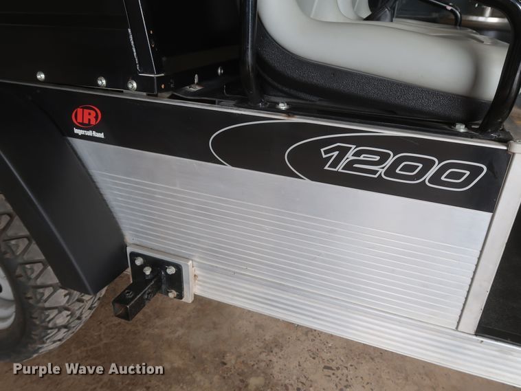 image for item JR9465 2001 Club Car Pioneer 1200  utility vehicle with SSI CS8700 inertial profiler profilograph