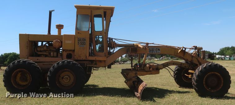 image for item JR9468 1972 Galion T500A  rigid frame motor grader