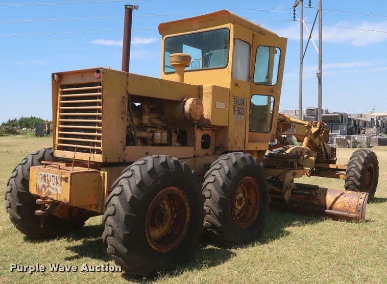 image for item JR9468 1972 Galion T500A  rigid frame motor grader