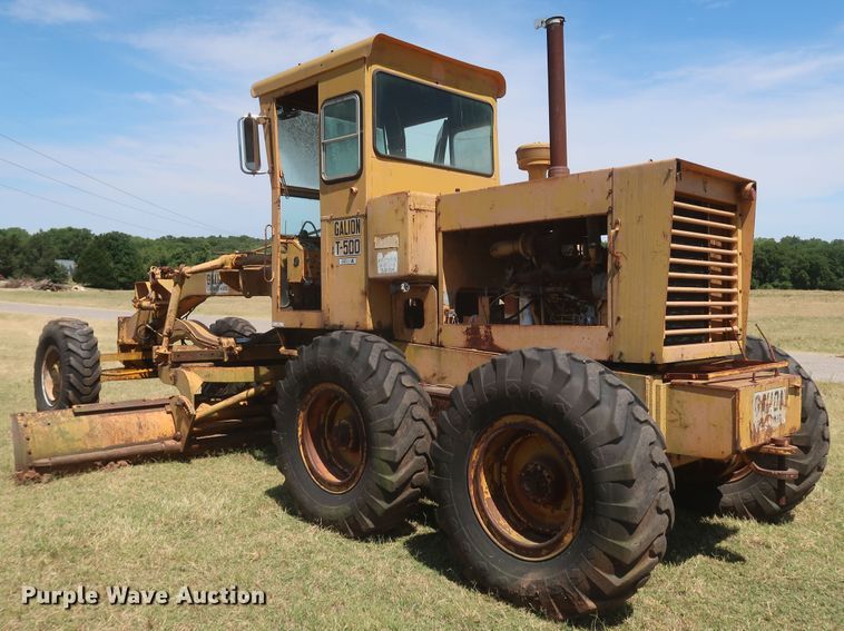 image for item JR9468 1972 Galion T500A  rigid frame motor grader