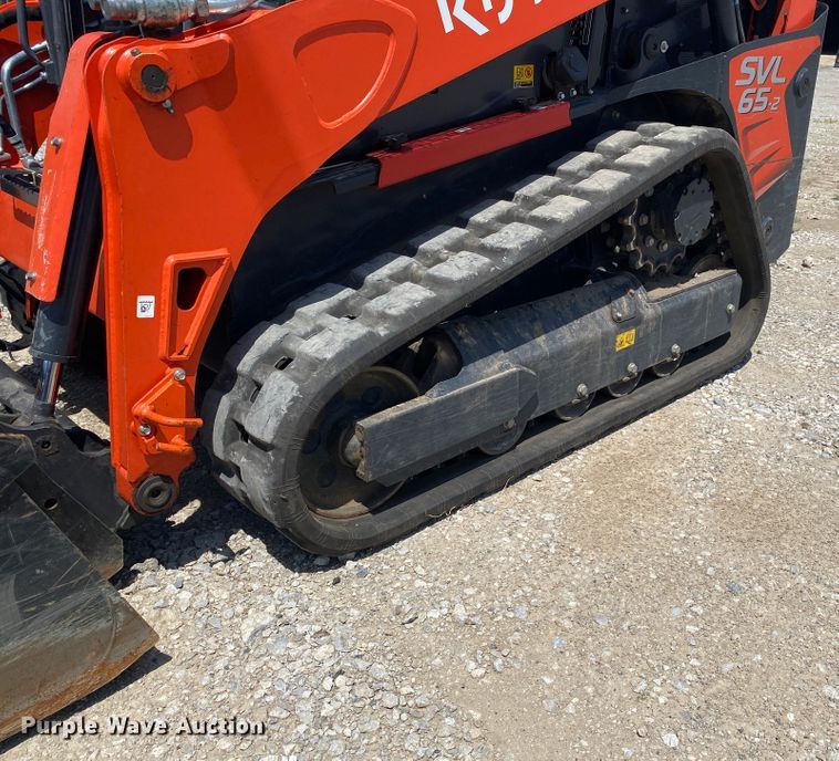image for item JU9302 2021 Kubota SVL65-2  tracked skid steer loader