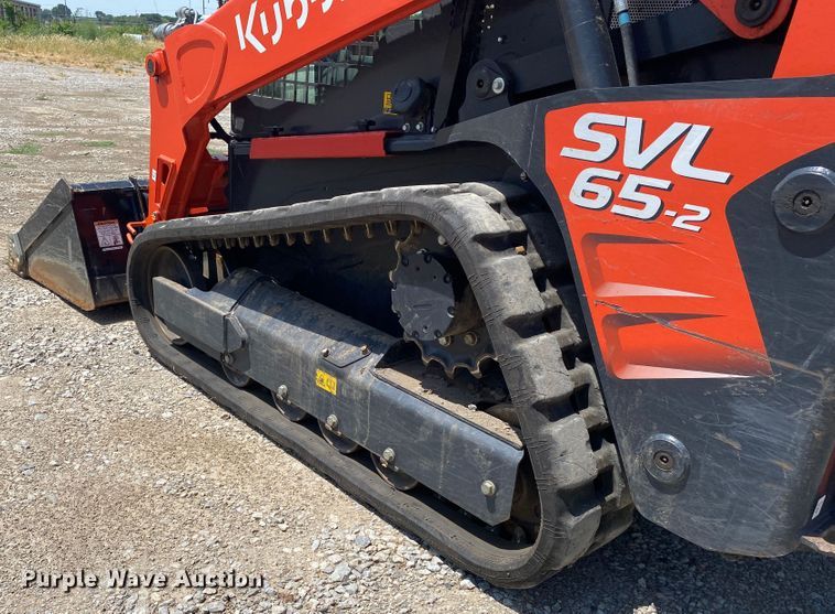 image for item JU9302 2021 Kubota SVL65-2  tracked skid steer loader