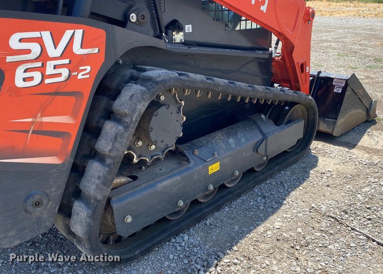 image for item JU9302 2021 Kubota SVL65-2  tracked skid steer loader