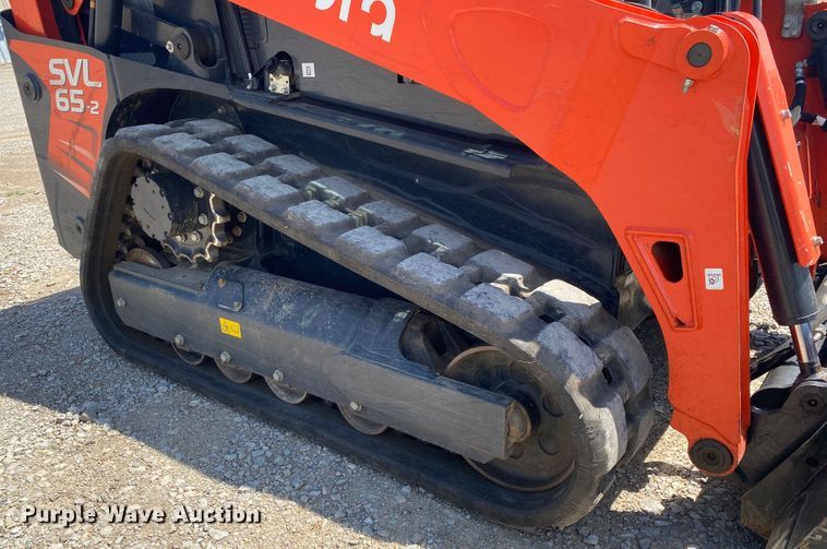 image for item JU9302 2021 Kubota SVL65-2  tracked skid steer loader