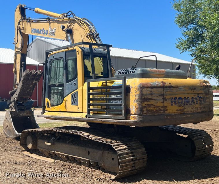 image for item JX9307 2007 Komatsu PC220LC  excavator