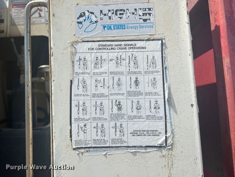 image for item JX9309 2008 Peterbilt 365  crane truck