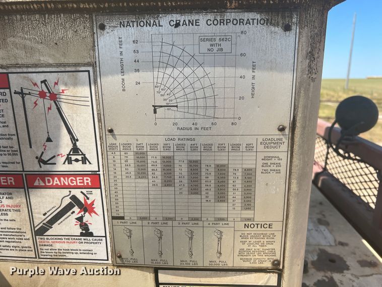 image for item JX9309 2008 Peterbilt 365  crane truck