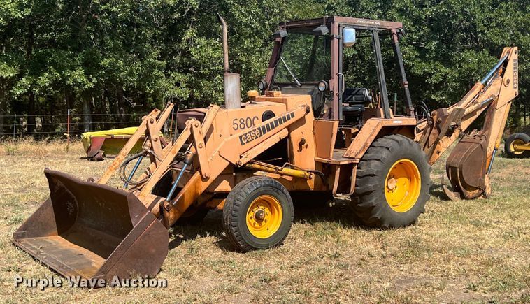 image for item JX9323 Case 580C  backhoe